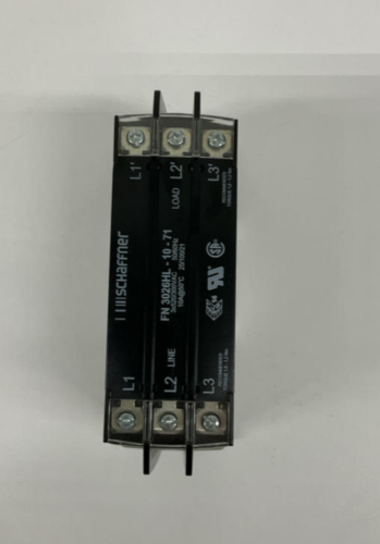 Schaffner FN3026HL-10-71  3-Phase EMI Filter 520 Vac