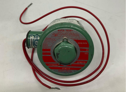 Asco Red Hat EF80172 Solenoid Valve 110/120 VAC Push / Pull