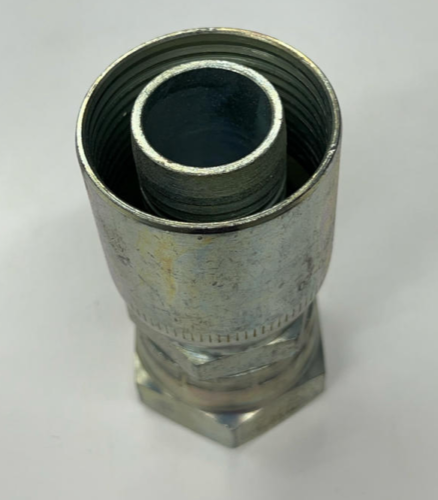 Kurt Hydraulics F-BSPX-20-20 Crimp Fitting 60° Cone Female Swivel