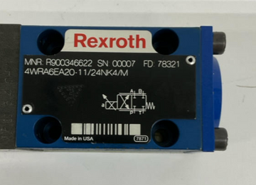 Rexroth  R900346622  Hydraulic Valve 4WRA6EA20-11/24NK4/M - 0