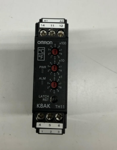 Omron K8AK-TH11S Temperature Monitoring Relay 100-240 VAC