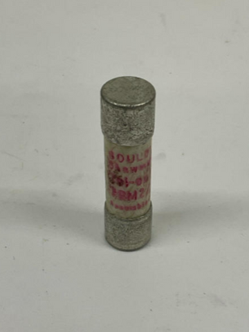 Gould Shawmut TRM-2/10 Lot of 3 Tri-Onic Time Delay Fuses 2/10 Amp, 250 VAC - 0