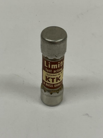 Bussmann KTK-8  Limitron Fast Acting Fuses  8-Amp  600V Lot of 4 - 0