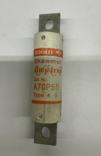 Ferraz Shawmut A70P50  50-Amp, 700 Vac Type 4 Fuse