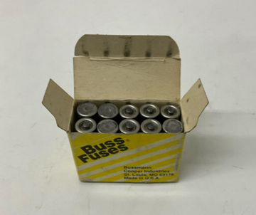Bussmann Fusetron FNA-1/2 Dual Element Fuses 250 Vac Box of 10 - 0