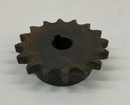 Martin  40BS16-5/8  #40 Chain Finished Sprocket  5/8'' Bore, 16  Teeth-5