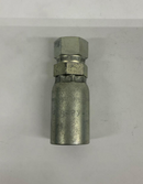 Kurt Hydraulics  F-BSPX-8-6  1/2'' Hose ID Crimp x 3/8'' British 60° Cone-1