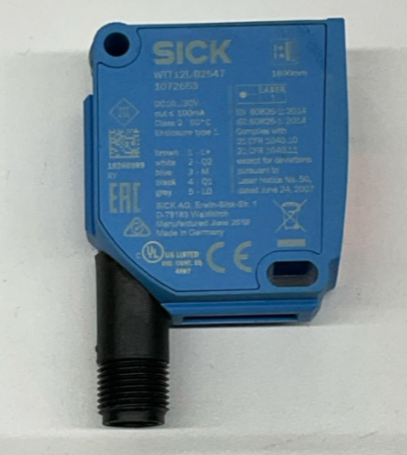 Sick WTT12L-B2547 PowerProx Photoelectric Sensor 1072653