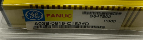 Fanuc A03B-0819-C152#D 8 PT 24 VDC POS Output Module