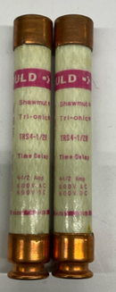 Gould Shawmut TRS4-1/2R 4-1/2 Amp Time Delay Fuse Lot of 2-1