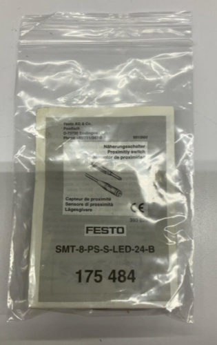 Festo SMT-8-PS-S-LED-24-B / 175-484 Proximity Sensor Switch
