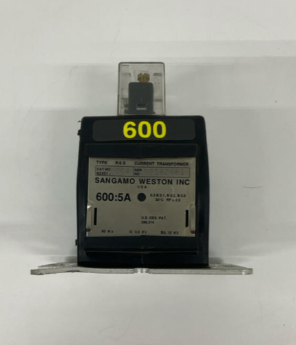 Schlumberger  92351-004  600:5 Current Transformer Type R6S