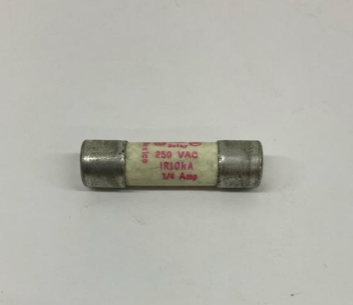 Gould Shawmut  TRN-1/4  Lot of 3 Tri-Onic Time Delay Fuses 1/4-A, 250 VAC