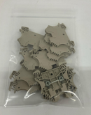 Weidmuller WPU-2.5.BG  Lot of 12 Beigh Feed thrugh Terminal Blocks-1