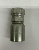 Kurt Hydraulics  FJX-16-14  1'' Hose ID Crimp x 7/8'' 37° Female Swivel-1