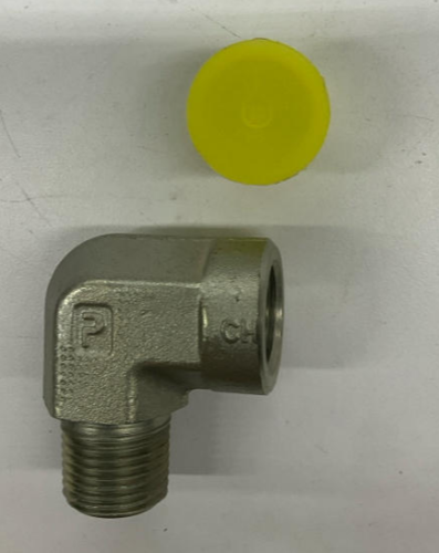 Parker 1/2-CD-S 1/2" Male Npt X 1/2" Female Npt Street Elbow