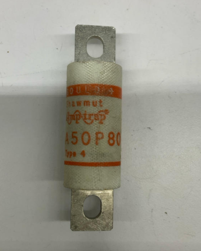 Gould Shawmut A50P80 80-Amp, 500 Vac Type 4 Fuse