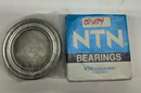 NTN 6009ZZC3/EM 45X75 16mm Bore, Double Shielded w/o Snap Ring-1