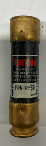 Bussman FRN-R-50 Fusetron Type D 50-Amp 250VAC Fuse - 0