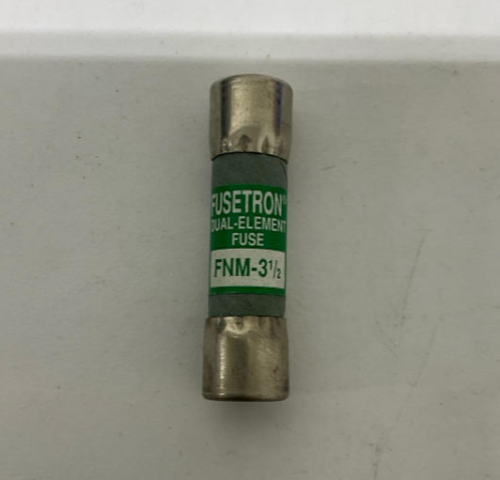 Bussmann Fusetron FNM-3-1/2 Dual Element fuses 3.5-Amp Lot of 4