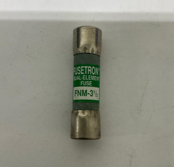 Bussmann Fusetron FNM-3-1/2 Dual Element fuses 3.5-Amp Lot of 4 - 0