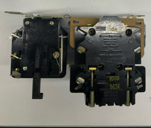 GE CR208C200EPE NEMA Size 1 110/120VAC Contactor Assembly