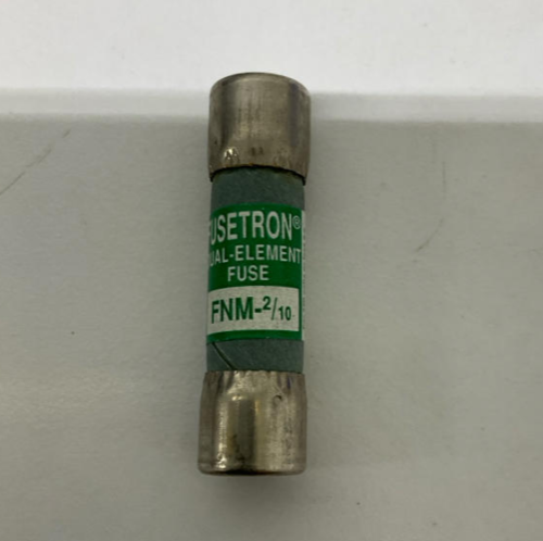 Bussmann Fusetron FNM-2/10 Dual Element fuses .2-Amps Lot of 3