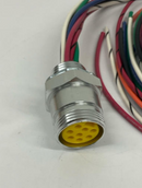 Lumberg 801M-698/2M 8 Pole Female Receptacle 500004617  2 Meters-2