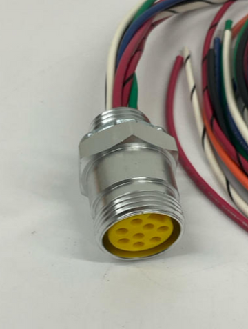 Lumberg 801M-698/2M 8 Pole Female Receptacle 500004617  2 Meters - 0