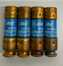 Bussmann WP92461L7 Telepower Fuse 25A, 170VDC Lot of 4 AT&T-2