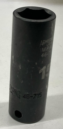 Armstrong 46-715 15mm Long 6-Point Impact Socket 3/8" Drive-5