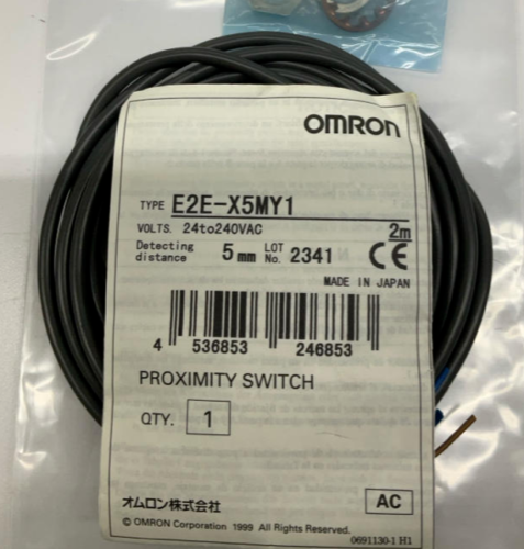 Omron E2E-X5MY1 Proximity Sensor 24-240VAC 2-Meters