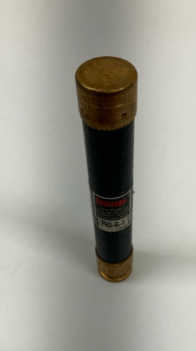 Bussmann FRS-R-1 Fusetron Lot of 3  1 Amp Fuses 600 VAC, 300 VDC