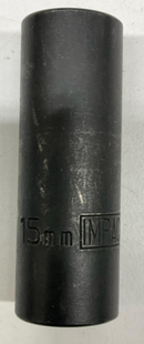 Armstrong 46-715 15mm Long 6-Point Impact Socket 3/8" Drive-3