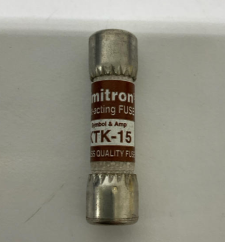 Bussmann KTK-15 Limitron 15Amp Fuses. 10-Pack
