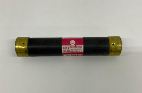 Bussmann FRS-50 Fusetron Lot of 2 Time Delay Fuses 600 VAC
