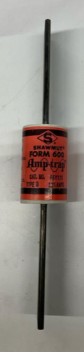 Mersen Shawmut A6Y125 Form 600 125-AMP Fuse Type 3 - 0