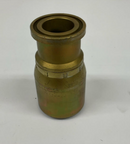 Kurt Hydraulics  C61-24-24-JJ  2'' Hose ID Crimp x 2'' Code 61 Flange Straight-1