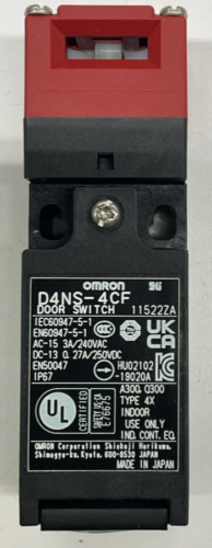 Omron STI D4NS-4CF Safety Door Switch