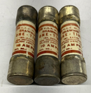 Shawmut OT-10 One-Time Lot of 3 10-Amp Fuses Silver Plated 250V-2