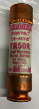 Gould Shawmut TR50R Dual Element Time Delay Fuse 50A-1