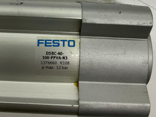 Festo DCBC-40-100-PPVA-N3 Pneumatic Cylinder 40mm Bore, 100mm Stroke