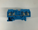 Wago 280-684Terminal Blocks 3-Conductor Blue Through Lot of 10-4