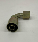 Kurt Hydraulics  FA90T-12-12  3/4'' Hose ID Crimp x 3/4'' JIC Female 90° Swivel-2
