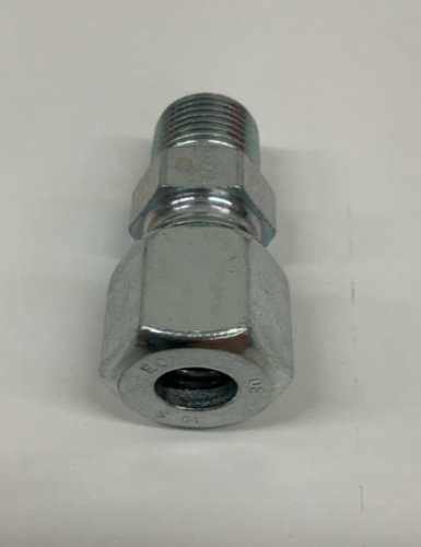 Parker GE10S3/8NPTCF Ermeto Steel Fitting 3/8" NPT