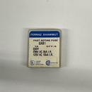 Ferraz Shawmut GAB1 Package of 5 1A, 250 Vac Fuses Fast Acting-1