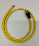 Murr 7700-A4001-U1C0100 7/8'' Mini 4-Pole Male Cable 1-Meter-1