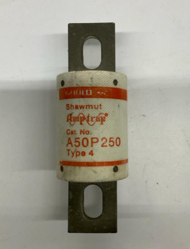 Ferraz Shawmut A50P250 250-Amp, 500VAC Type 4 Fuse