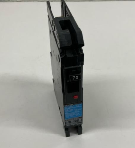 Siemens ED21B070 70 Amp Circuit Breaker  120 VAC 125 VDC Type ED2