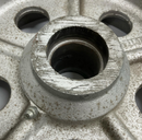 Polyurethane Coated 10X3" Iron Caster Wheel 2500# Load 1.78" Bore for LM11910-4